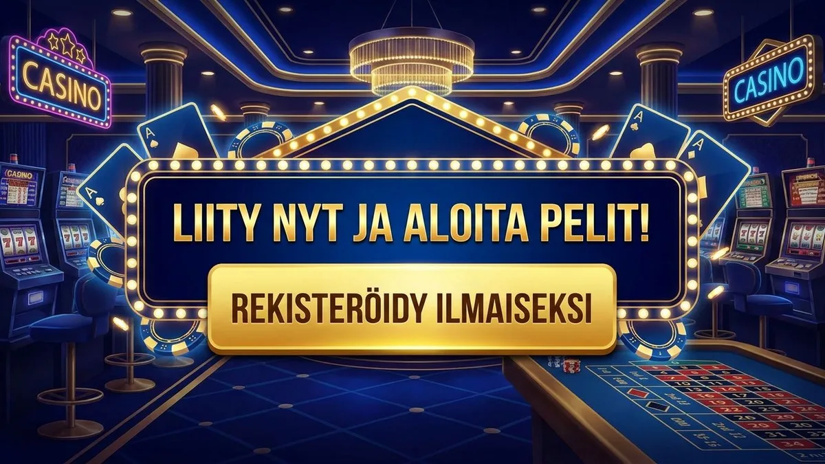 Rekisteröidy bonuksella